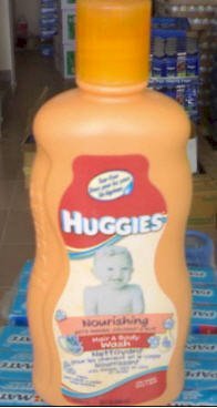 Sữa tắm trẻ em Huggies tinh chất hương lúa mạch 444ml 