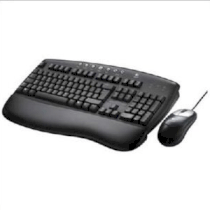 Internet Pro Desktop Black Keyboard Set