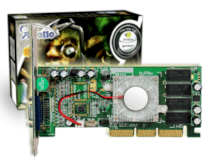 Apollo FX5200 128MB Low Profile ( NVIDIA GeForce FX 5200, 128MB , 64-bit , GDDR , AGP 8X)