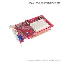Asus EAX1550 SILENT/TD/128M (ATI RADEON X1550, 128MB, 64-bit, GDDR2, PCI Express x16)