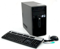 Máy tính Desktop HP-Compaq Dx2300 (FH124PA) (Intel Celeron D430 1.8GHz, 512MB RAM, 80GB HDD, VGA GMA 3000, PC DOS, không kèm màn hình)