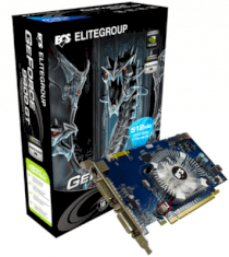 ECS N9400GT-512MX-F (GeForce 9400GT, 512MB, 128-bit, GDDR3, PCI Express 2.0 )
