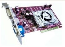 PALIT Geforce FX5500 (NDIVIA Geforce FX5500, 256MB, 128-bit, GDDR, AGP 8x)
