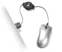 Targus Ultra Mini Retractable Optical Mouse PAUM01U