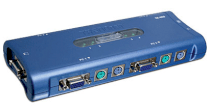 TRENDnet TK-400K 4-Port PS/2 KVM Switch Kit 