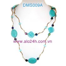 Vòng cổ đá và ngọc trai DMS009A 