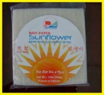 Bánh tráng dẻo Vuông Sunflower 22 (340g) 