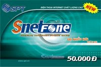 Thẻ gọi Internet quốc tế - Snetfone50