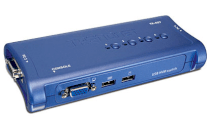 TRENDnet TK-407K 4-Port USB KVM Switch Kit 