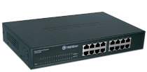 TRENDnet TE100-S16R 16-Port 10/100Mbps Compact Switch 