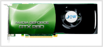 J&W JW280GTX-1G3 (NVIDIA GeForce GTX 280, 1GB, 512-bit, GDDR3, PCI Express 2.0 x16) 