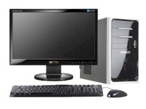 Máy tính Desktop FPT Elead G975 (e52573-Q8200) (Intel Core 2 Quad Q8200 2.33Ghz, 2GB RAM, 320GB HDD, VGA Nvidia GeForce 9600GT, PC DOS, LCD Samsung 943SNX)