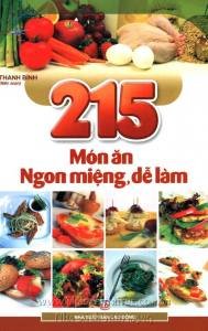 215 món ăn ngon miệng, dễ làm