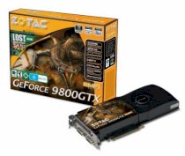 ZOTAC ZT-98XES2P-FCP (NVIDIA GeForce 9800 GTX, 896MB, GDDR3, 512-bit, PCI Express x16)