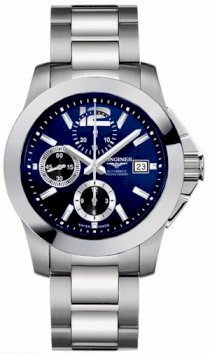 Longines Conquest Chronograph Mens Watch L3.662.4.96.6