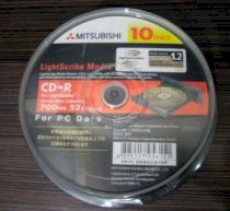 Mitsubishi CD-R LightScribe 52X (1 Colour)
