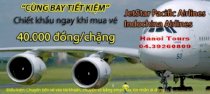 Vé máy bay Hà Nội - Tp.Hồ Chí Minh