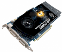 BFG NVIDIA GeForce 9800 GT OC (NVIDIA GeForce 9800 GT, 1GB, 256-bit, GDDR3, PCI Express x16 2.0)