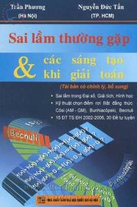 Sai lầm thường gặp và các sáng tạo khi giải toán