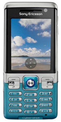 Sony Ericsson C702i Cyan