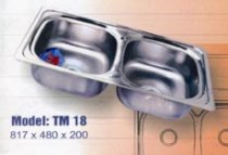 Chậu rửa inox Tân Mỹ - TM 18