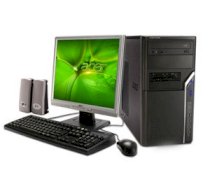 Máy vi tính P4 Quang Bảo (Intel Pentium 4 2.6GHz, RAM 512MB, HDD 40GB, VGA onboard, LG 563LS 15 inch, Windows XP professional)