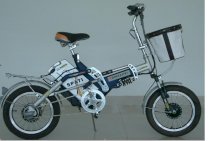 Xe đạp điện Yamazuki Spaty màu bạc