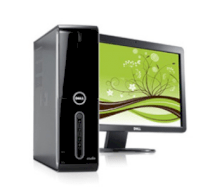 Máy tính Desktop Dell Studio Slim (S210219AU) (Intel Core 2 Duo E7400 2.8GHz, 3GB RAM, 320GB HDD, VGA Intel GMA X4500 HD, Monitor Dell IN1910N 18.5inch, Windows Vista Home Premium )