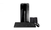 Máy tính Desktop Gateway DX4820-01 (Intel Core 2 Quad Q8300 2.5GHz, 6GB RAM, 750GB HDD,VGA Intel GMA X4500, Windows Vista Home Premium, không  kèm theo màn hình)