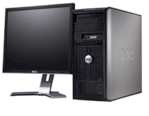 Máy tính Desktop Dell OptiPlex 760 (Intel Dual Core E5200 2.5GHz, 2GB RAM, 160GB HDD, VGA Intel GMA 4500, Monitor DELL E1909W 19 inch, Windows Vista Home Basic  )