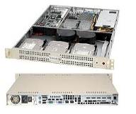 Supermicro 5016T-L504 ( Intel Nehalem Xeon Quad core E5504 2.0Ghz, 1GB RAM, 160GB HDD)