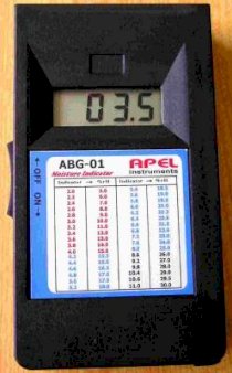 Máy đo độ ẩm gỗ và bê tông cầm tay Apel ABG-01