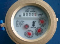 Đồng hồ đo nước lạnh Merlion LXS-25E cấp B, thân gang, cơ, đa tia