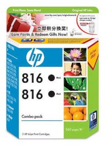 HP CD940AA-816 Black Inkjet Print Cartridges 2-pack
