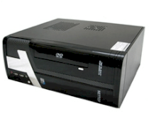 Máy tính Desktop FPT Elead NETTOP A100 Black ( Intel Atom 230 1.6GHz, 1GB RAM, 160GB HDD, VGA Intel GMA 950, PC DOS, Không kèm theo màn hình)