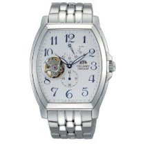  Orient Men's Power Reserve Skeleton White Automatic Watch #CFHAA001W