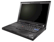 Lenovo Thinkpad R400 (7443-RY4) (Intel Core 2 Duo T6570 2.1GHz, 1GB RAM, 160GB HDD, VGA Intel GMA 4500MHD, 14.1inch, PC DOS)