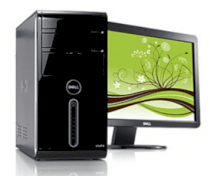 Máy tính Desktop Dell Studio Mini-Tower (Intel Core 2 Quad Q8300 2.5GHz, 6GB RAM, 640GB HDD, VGA ATI Radeon HD 4350, Monitor Dell ST2010 20 inch, Windows Vista Home Premium)