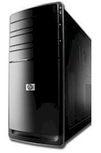 Máy tính Desktop HP Pavilion p6120t (AV976AV) (Intel Dual Core E5300 2.6GHz, 4GB RAM, 640GB HDD, VGA Intel GMA 3100, Windows Vista Home Premium, không kèm theo màn hình)