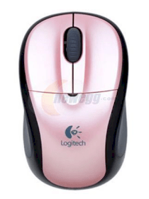 Logitech V220 Pink Cordless Optical Notebook 