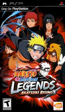 Naruto Shippuden: Legends: Akatsuki Rising - PSPS