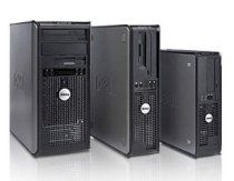 Máy tính Desktop Dell Optiplex 755 (Intel Dual Core E5200 2.5GHz, 1GB RAM, 320GB HDD, VGA Intel GMA X4500, PC Dos, không kèm theo màn hình)