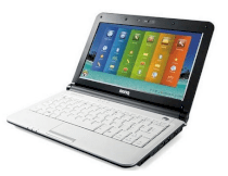 BenQ Joybook Lite U101-E04 Netbook (Intel Atom N270 1.6GHz, 512MB RAM, 120GB HDD, VGA intel GMA 950, 10.1 inch, Linux)