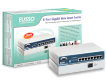 EUSSO UGS5808-DW 8-Port Web Smart Gigabit Switch
