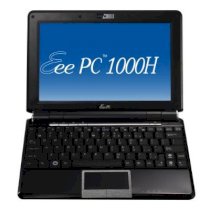 ASUS Eee PC 1000H (BLK057) Netbook Black (Intel Atom N270 1.6MHz, 1GB RAM, 160GB HDD, VGA Intel GMA 950, 10 inch, Windows XP Home)