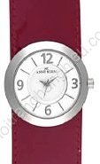 Anne Klein Red Leather Band 8503wtrd Watch S1109084