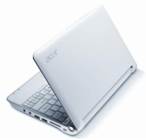 Acer Aspire One A150 (014) Netbook White (Intel Atom N270 1.6GHz, 1GB RAM, 120GB HDD, VGA Intel GMA 950, 8.9 inch, Windows XP Home)