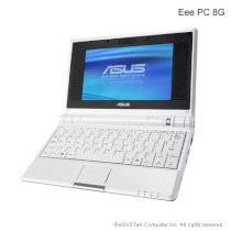 ASUS Eee PC 8G Netbook (Intel Celeron 353 900MHz, 1GB RAM, 8GB HDD, VGA Intel GMA 900, 7 inch, PC Linux)