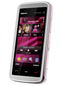 Nokia 5530 XpressMusic Pink on White 