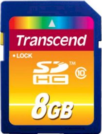 Transcend SDHC 8GB (Class 10)